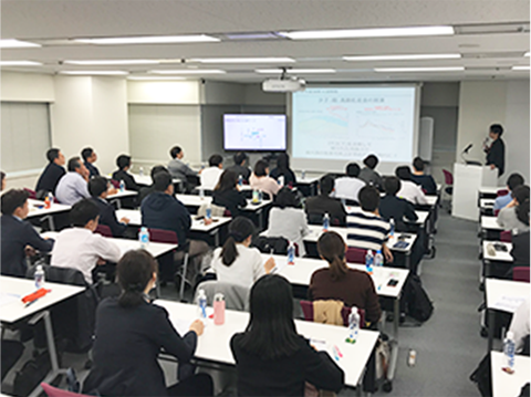 2018年度動員数約450人、90%以上の方に満足いただいております。